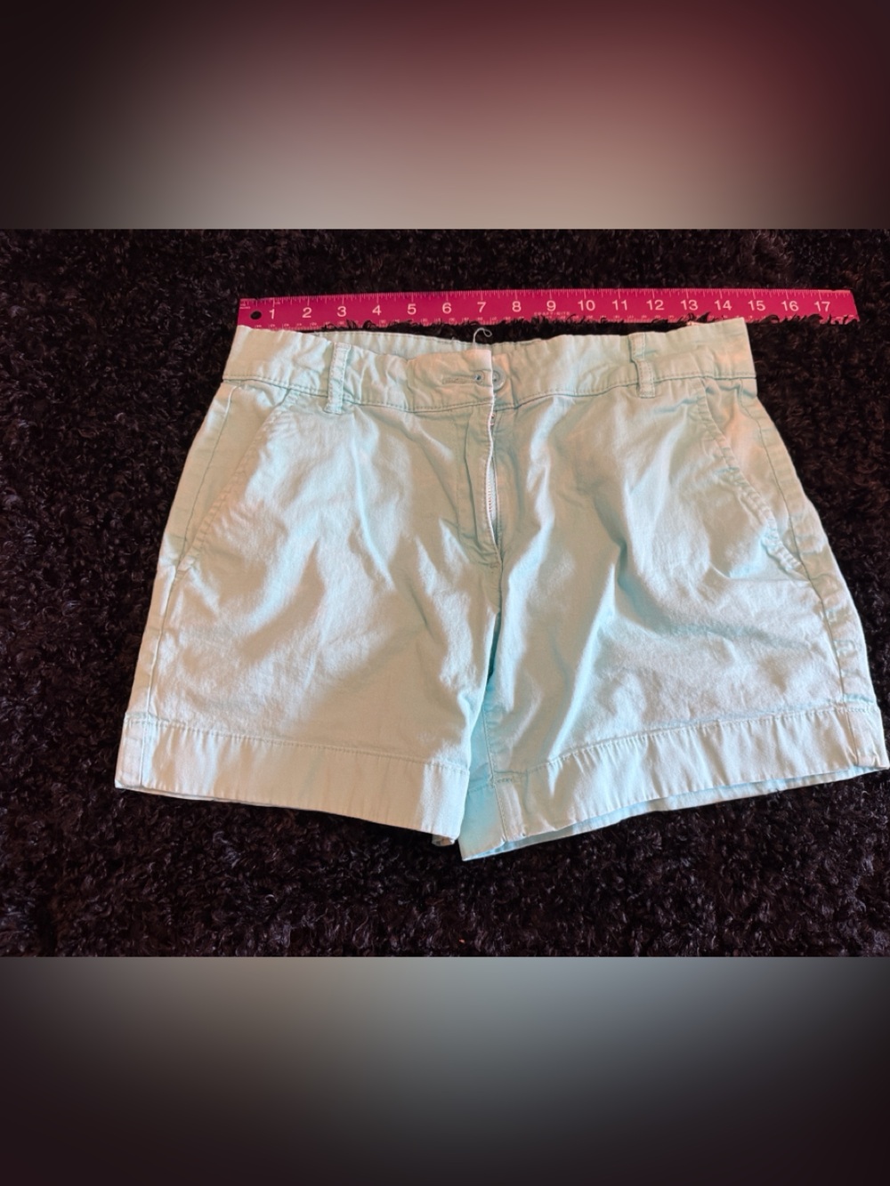 Nautica Light Aqua Women's Cotton Bermuda Shorts